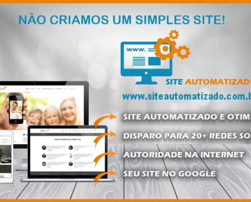 Imagem com a proposta do site automatizado